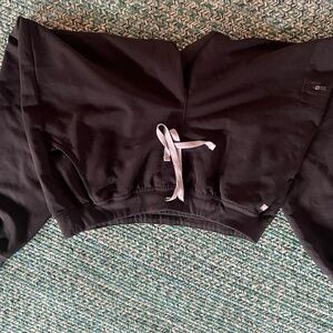 Figs Jamora Black Pants